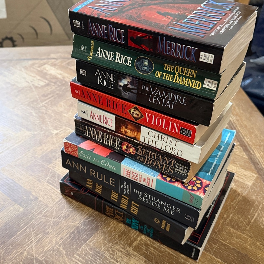 Anne Rice Books - Picture 2 of 2